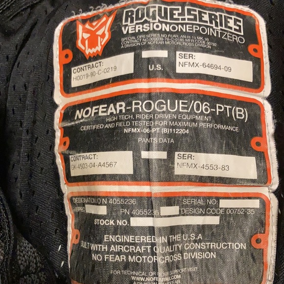 No Fear Motorcross Pants - Picture 9 of 9